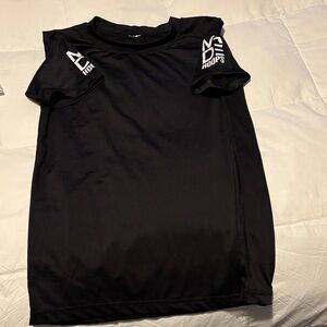 Made hoops boys compression shirt